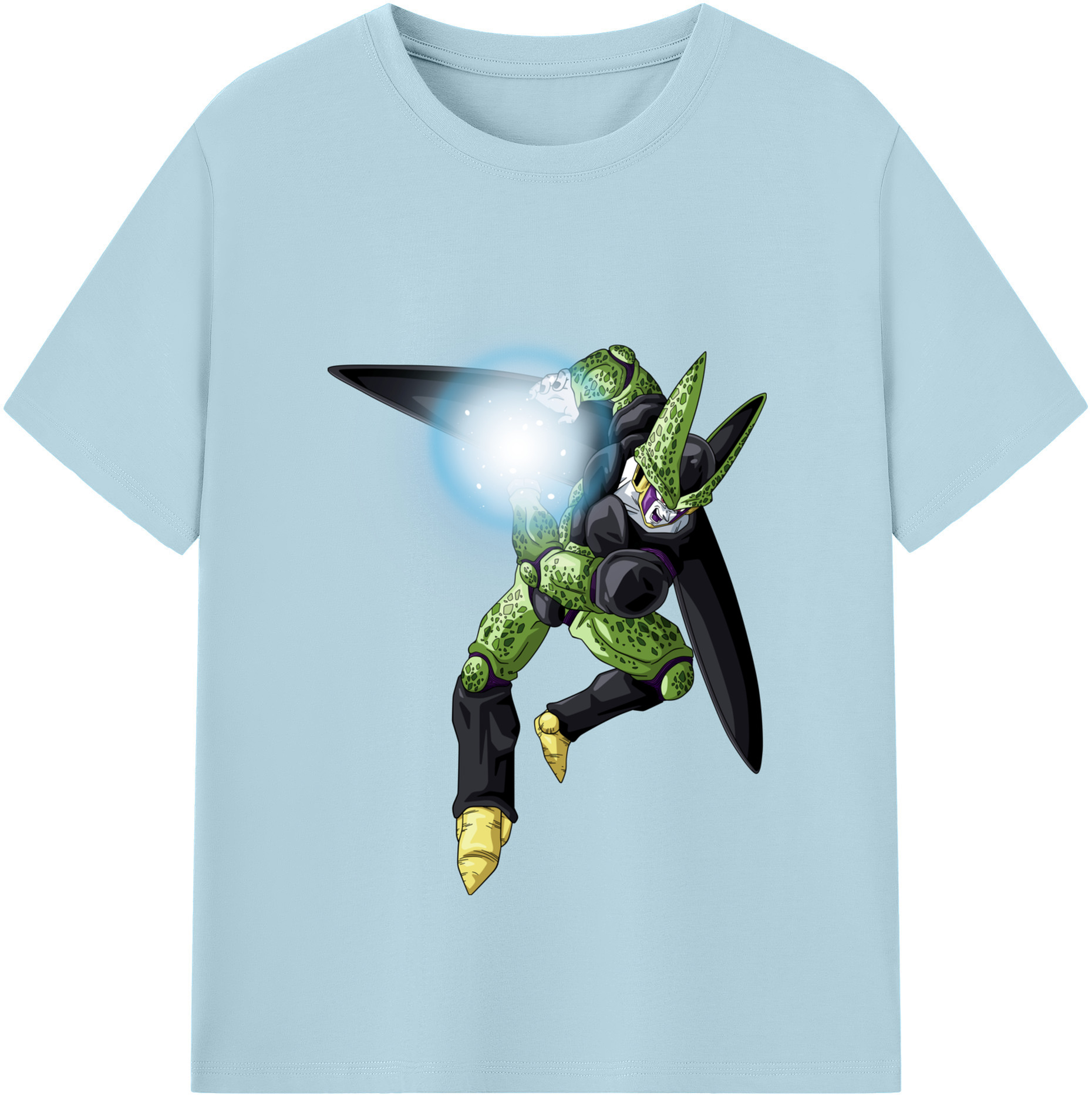 （画像用） ドラゴンボール セル DRAGON BALL Cell 綿100％半袖Tシャツ（フロントプリント）